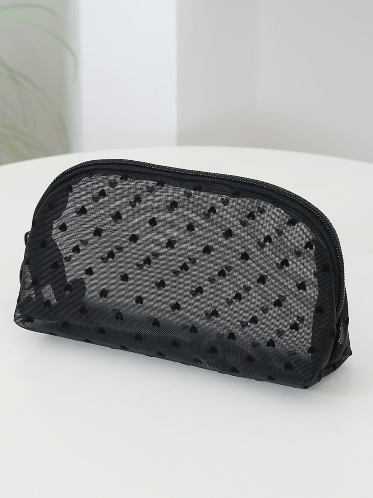 Cosmetic bag 4- Piece Heart Polyester Storage Bag