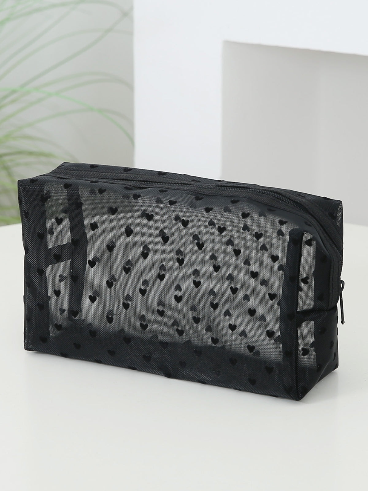 Cosmetic bag 4- Piece Heart Polyester Storage Bag