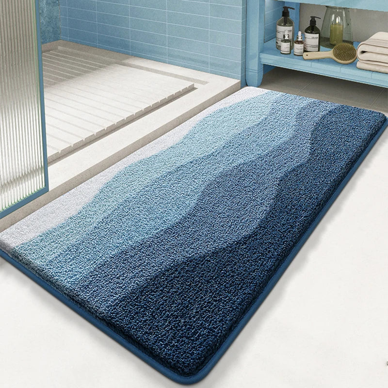 Ocean Bathroom Mat Soft Scenic Beach Bathmat Bedside Rug Living Room Carpet Bedroom Floor Pad Aesthetic Home Decor
