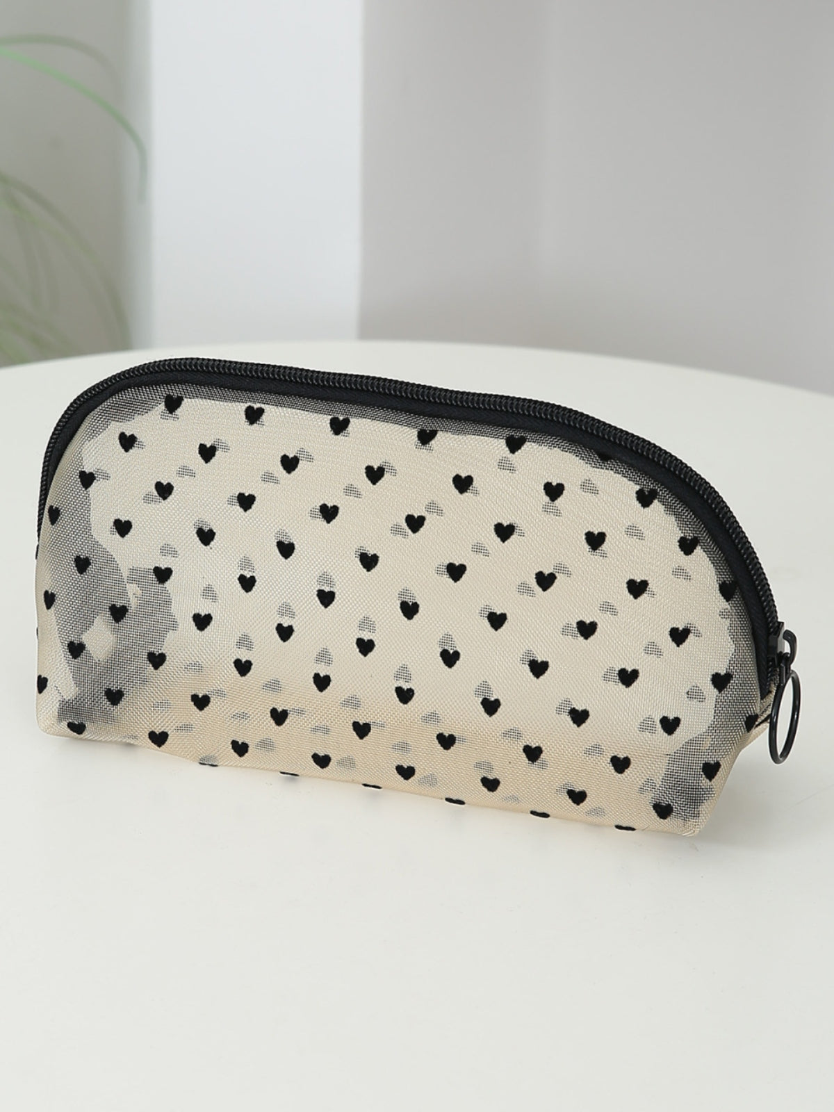 Cosmetic bag 4- Piece Heart Polyester Storage Bag