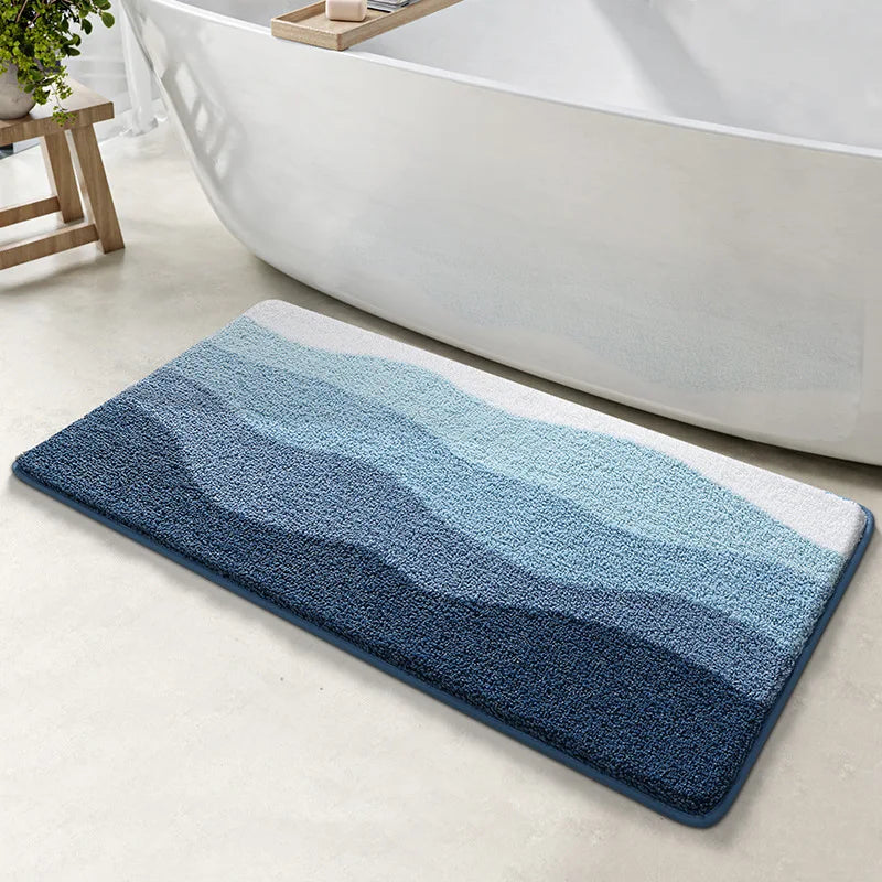 Ocean Bathroom Mat Soft Scenic Beach Bathmat Bedside Rug Living Room Carpet Bedroom Floor Pad Aesthetic Home Decor