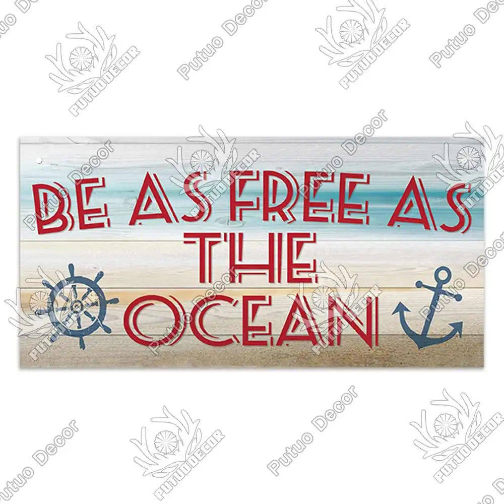 Beach Summer Signs Decorative Plaque Wood Wall Plaque Wooden Signs for Beach House Decoration Bar Living Room Decor