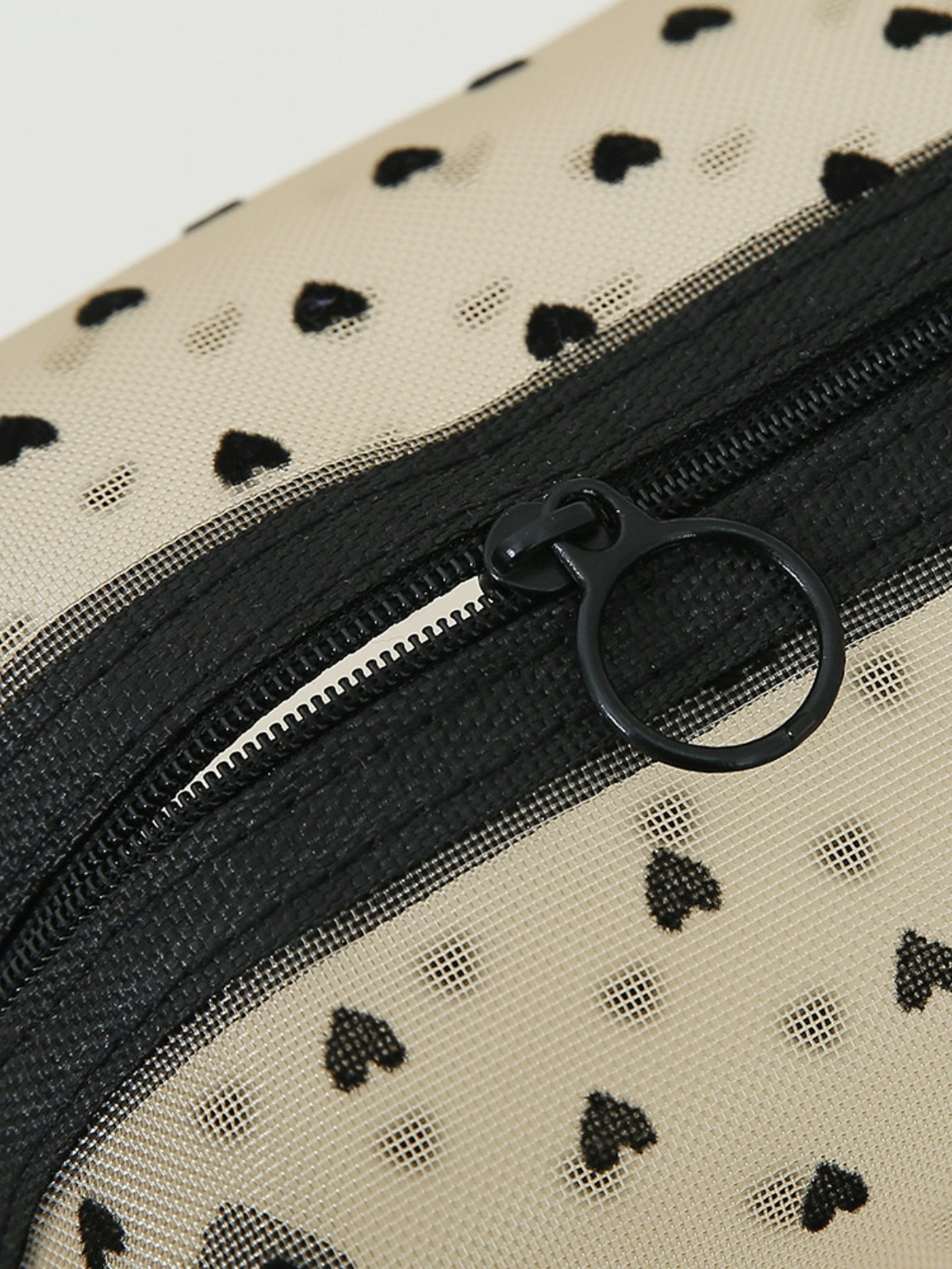 Cosmetic bag 4- Piece Heart Polyester Storage Bag