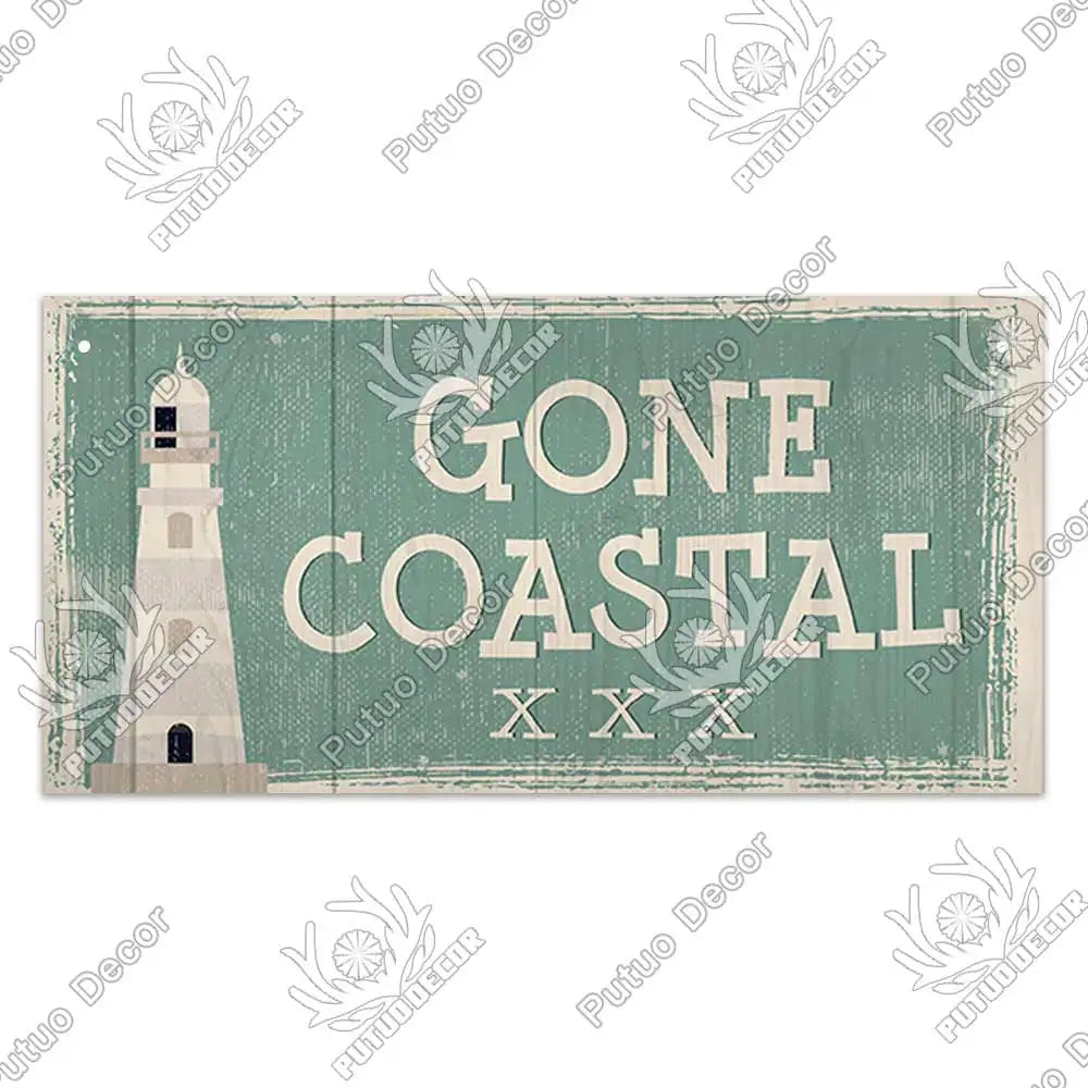 Beach Summer Signs Decorative Plaque Wood Wall Plaque Wooden Signs for Beach House Decoration Bar Living Room Decor