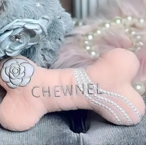 Squeak Plush Toy for Dog, Bone Cup, Chew Toy, Unique Design, Luxury Brand, Fashion Design, Passion for Pet Supplies