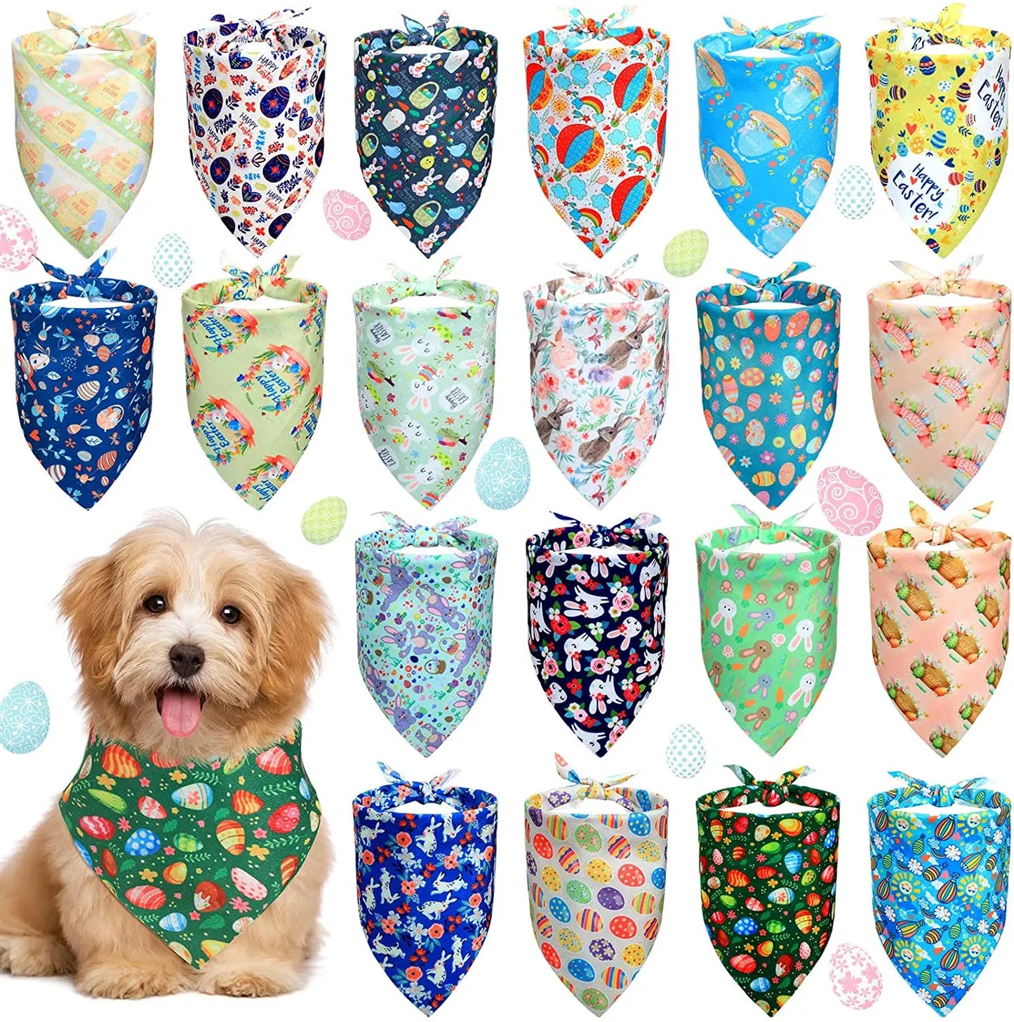 Designer Dog 20 Pcs Christmas Dog Bandana Thanksgiving Dog Triangle Scarfs Halloween Dog Bibs Bandanas For Dog Accessoires