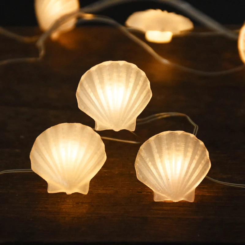 Sea Animals Turtle String Light Mermaid Party Under The Sea Birthday Party Decoration Beach Theme Fairy Light For Home Indoor