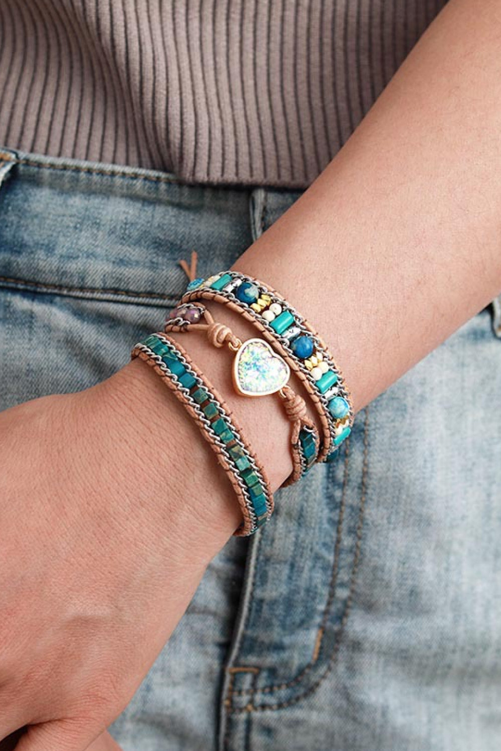A Beautiful Heart Layered Bracelet